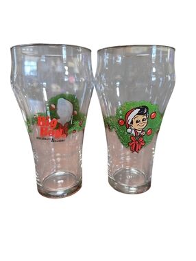 Vintage Big Boy Glasses Set Of 6